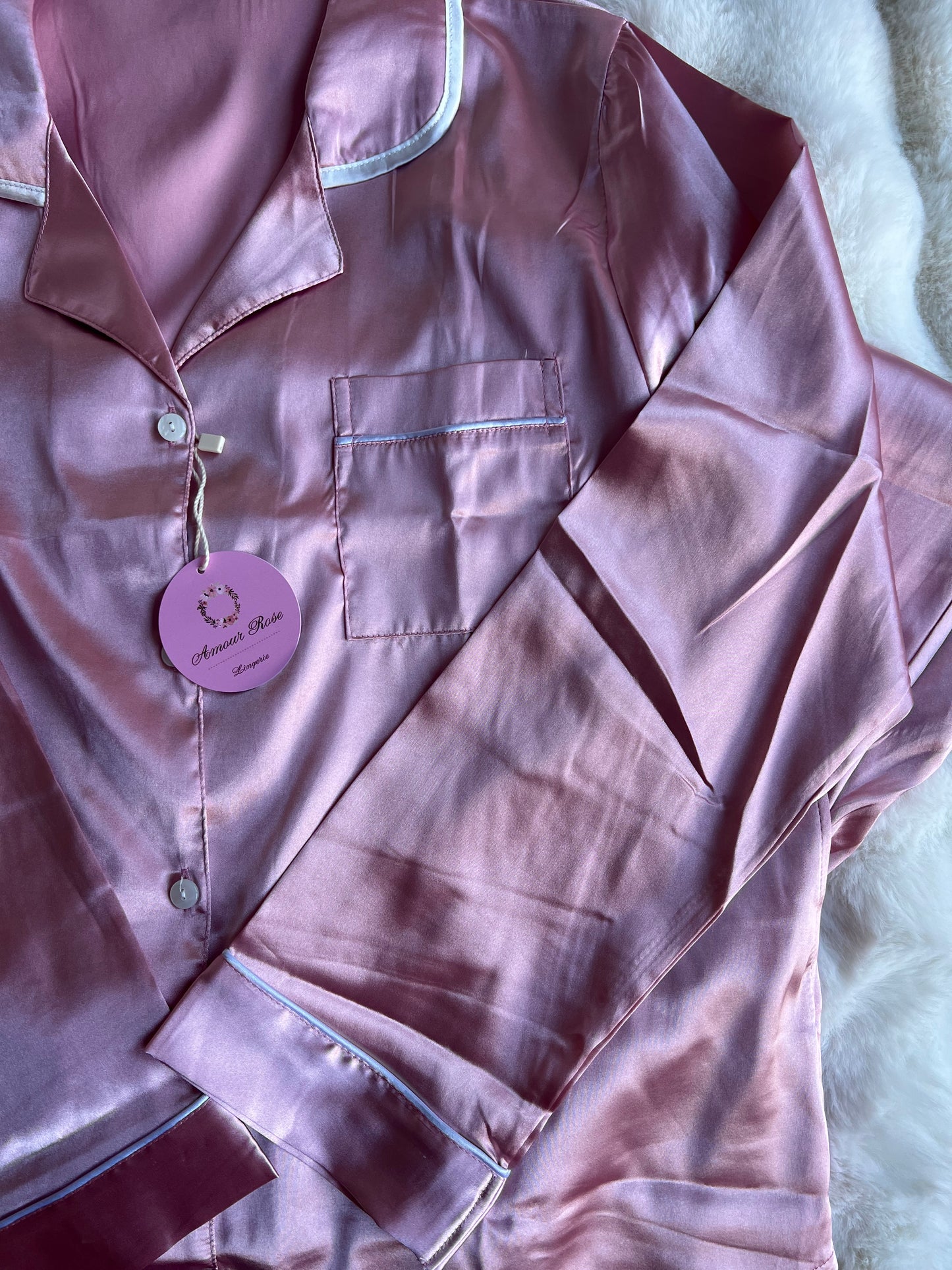 Amour Rose Luxe Pyjama Set