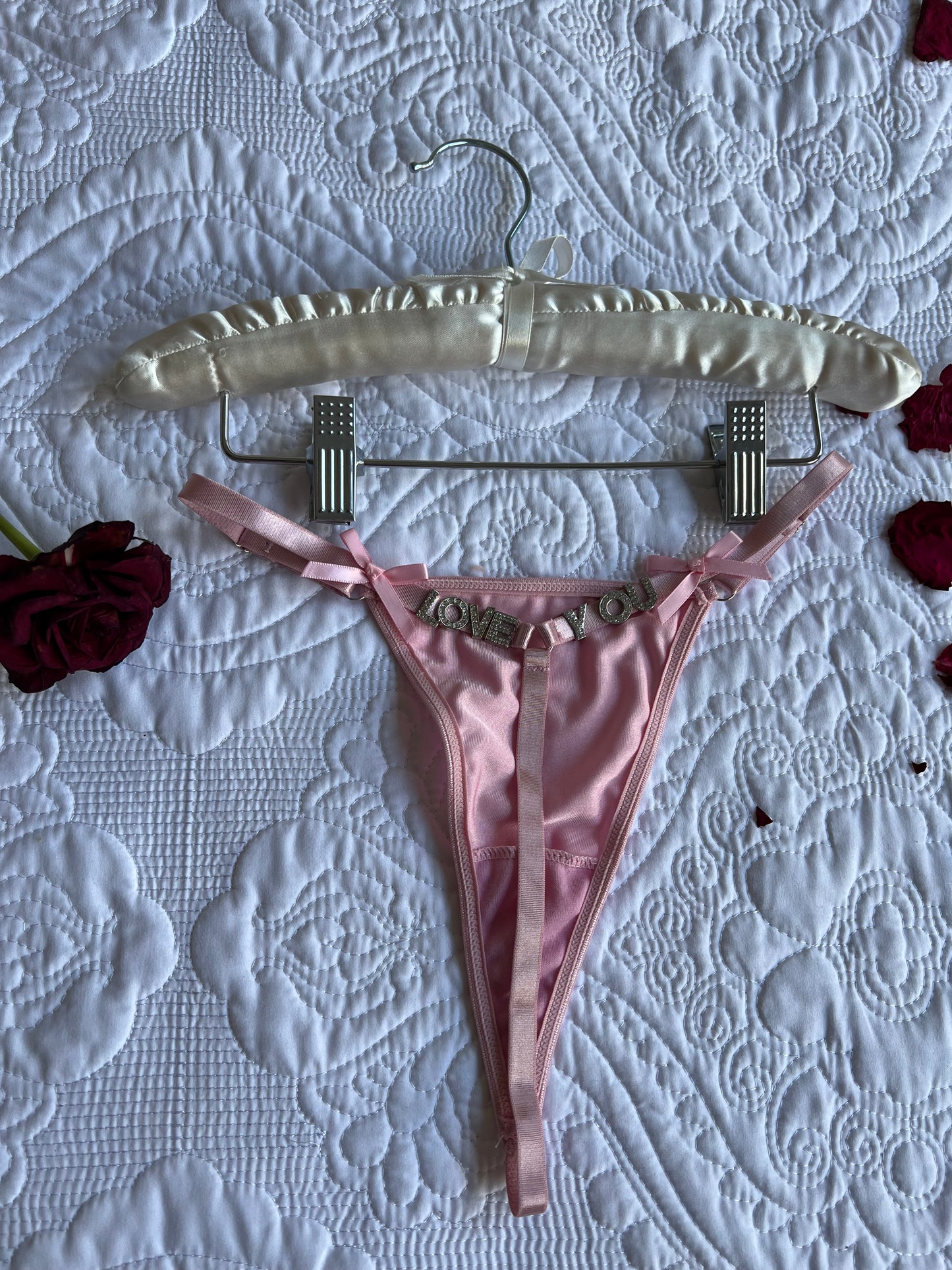 ‘Love You’ Embellished G-String